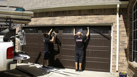 repairing a garage door spring
