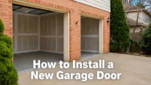 How to Install a New Garage Door